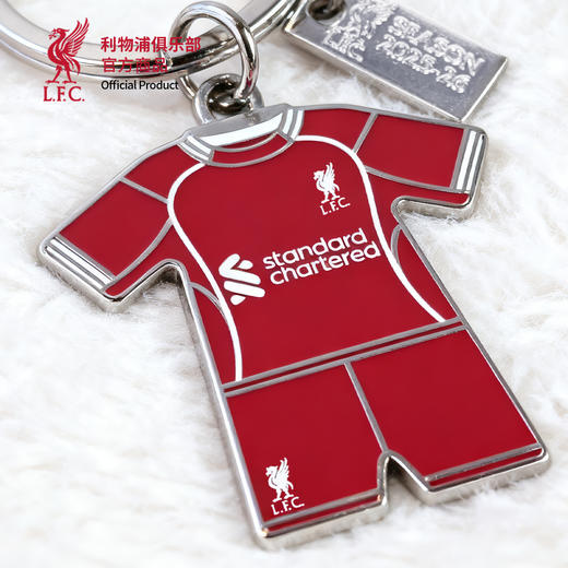 【官网同款】利物浦俱乐部 | 25-26赛季主场球衣钥匙扣创意周边 商品图4