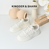 经典鲨2025秋专柜款韩版百搭圆头透气平底休闲小白鞋板鞋女KW194-537101 商品缩略图0