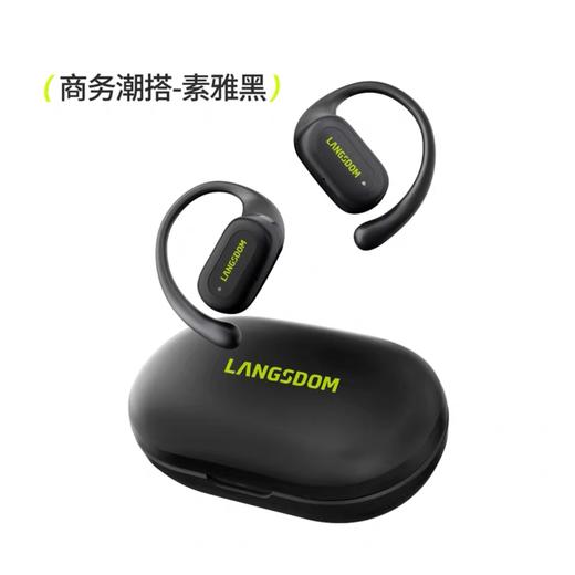 兰士顿TS19开放式运动耳机蓝牙挂耳式2025新款气骨传导无线不入耳跑步耳机 商品图0