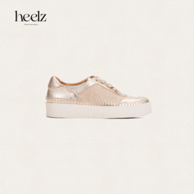 【鎏金岁月】heelz设计师鞋履| 手工编织厚底休闲鞋3.5公分