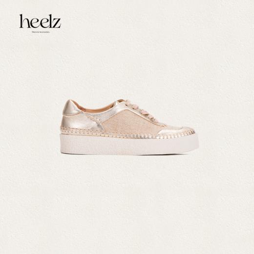 【鎏金岁月】heelz设计师鞋履| 手工编织厚底休闲鞋3.5公分 商品图0