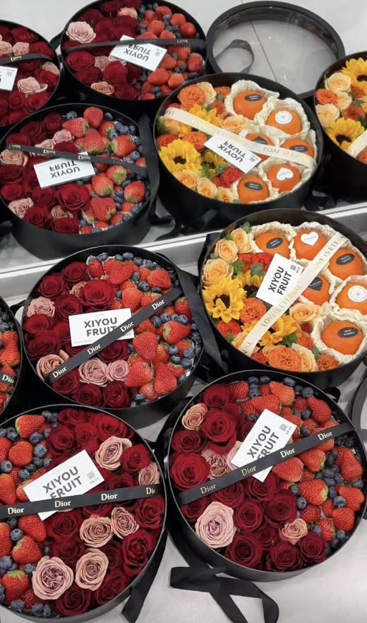 圆形水果礼盒（定金） 商品图0