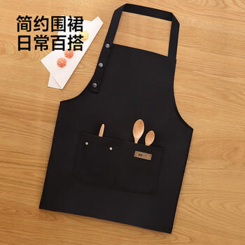 五月花围裙简约时尚家居厨房围裙 防溅油防污防水围裙男女通用 JJ-743 商品图5