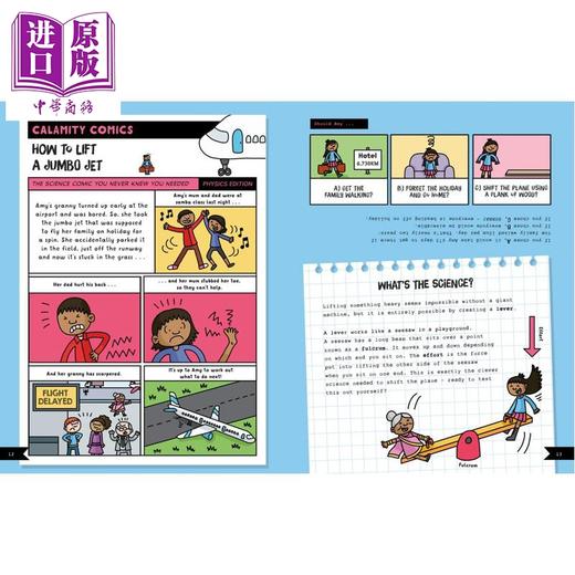 【中商原版】How To Save Your Granny From a Runaway Train 火车救援记 英文原版进口图书 青少年儿童科学原理物理实验书 商品图4
