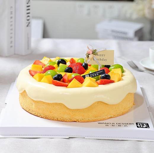 水果海盐芝士蛋糕-夏日限定爆款水果芝士蛋糕清新海盐口味 商品图0