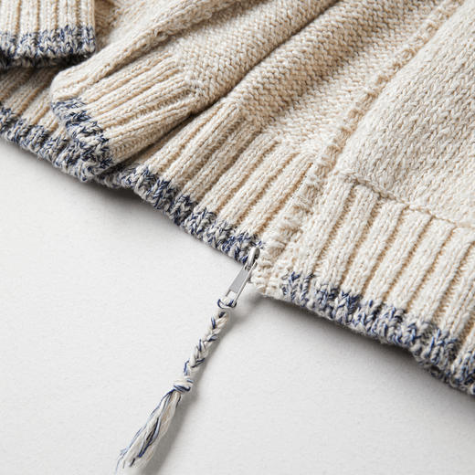 ROMI STUDIO"1997"花式羊毛花纱手感编织运动风卫衣RWCWST6340 商品图4