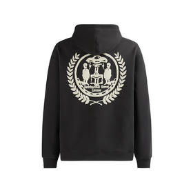 REDCHARCOAL 红炭外星人印花连帽卫衣男秋季新款潮牌宽松男士上衣