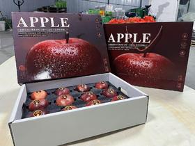 【月满福满】云南红露苹果礼盒装 口感上脆脆甜甜的大部分有糖心，甜度上可达到15度以上