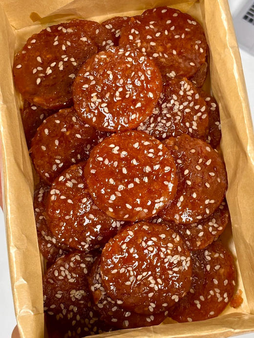 🐖潮汕果木炭烤猪肉脯，炭香暴击！ 🐖「95%鲜肉含量」古法炭烤猪肉脯｜ 🔥 原始火炭烤｜6-8小时慢烘！！！ 商品图5