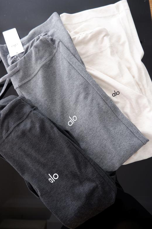 直发 ALO 新配色针织卫裤！ 阔腿休闲裤 慵懒松弛感针织裤 商品图8