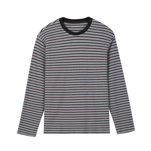 【色织条纹华夫格】SCHIESSER德国舒雅男士棉+粘纤+氨纶250g 家居套装39/25584H 商品图2