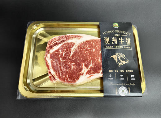 澳洲原切纯血和牛眼肉牛排M4-5  约250g 商品图1