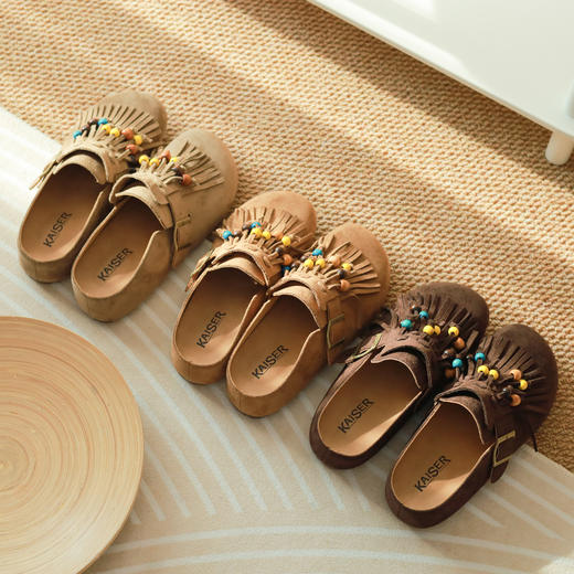 KAISER 凯撒厚底袋鼠鞋/波西米亚风厚底勃肯鞋半拖【预售3-7天发货】 商品图5