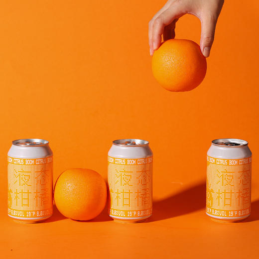 拾捌精酿 液态柑橘BOOM·CITRUS BOOM | HDHC版帝国浑浊ipa 帝国浑浊啤酒 330ML 商品图1