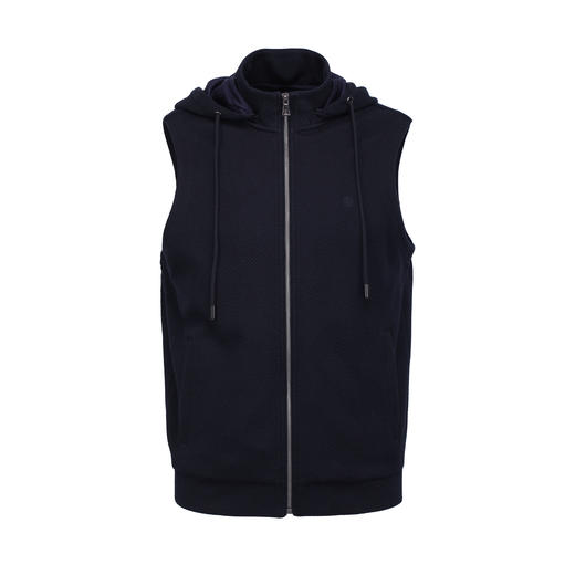 【铂雅时尚马甲外穿】SCHIESSER德国舒雅高端铂雅时尚外穿立领开襟马甲 99/25864V 商品图2