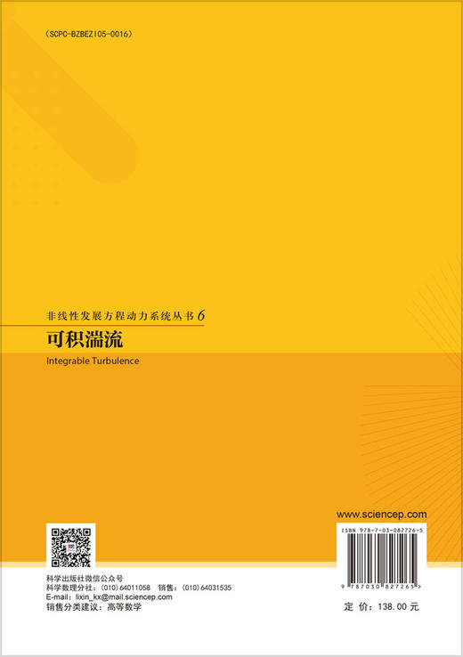 可积湍流 商品图1