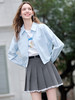 【百图lulu定制】【冰淇淋衬衫】 抽绳显瘦  薄款衬衫  短外套  百搭夹克 商品缩略图5