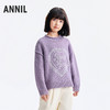 女童圆领长袖针织衫冬季新款安奈儿童装EG544658 商品缩略图2