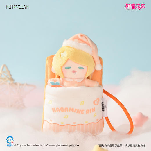 FUN4YEAH 初音未来 甜梦系列睡眠毛绒卡套盲盒 商品图5