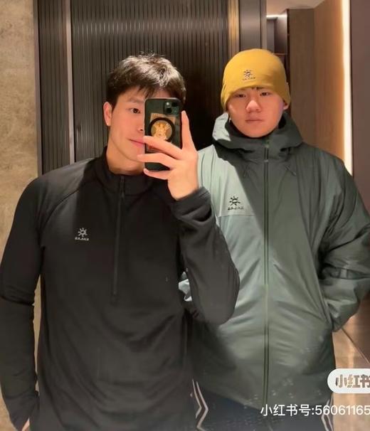 威海毒家，双色，打底加绒款，凯乐石男款立领半开胸抓绒衫 采用POLARMATE面料    半开胸抓绒 商品图4