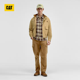 【云粉节】【95折】6楼卡特CAT秋冬款工装长裤深卡其色CO3WPW36231C14，吊牌价798，现价758