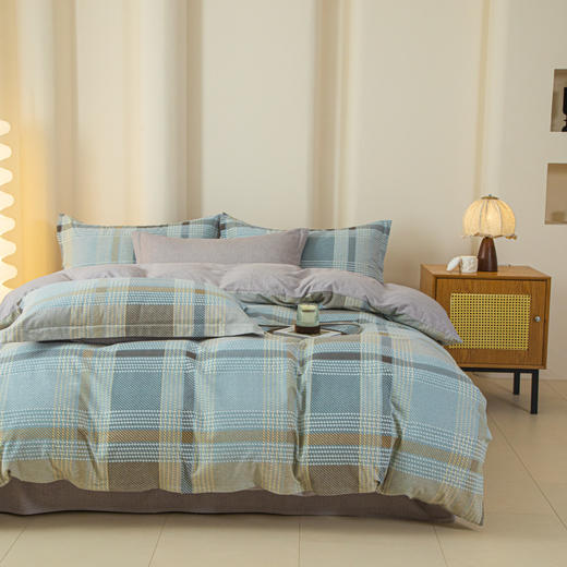 无印良品\無印良品60S全棉磨毛四件套--贝拉 商品图2