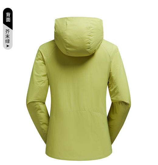 【石墨烯发热黑科技】3重锁温 防风御寒女士轻量化聚酰亚胺科技棉服BSW25066 商品图5