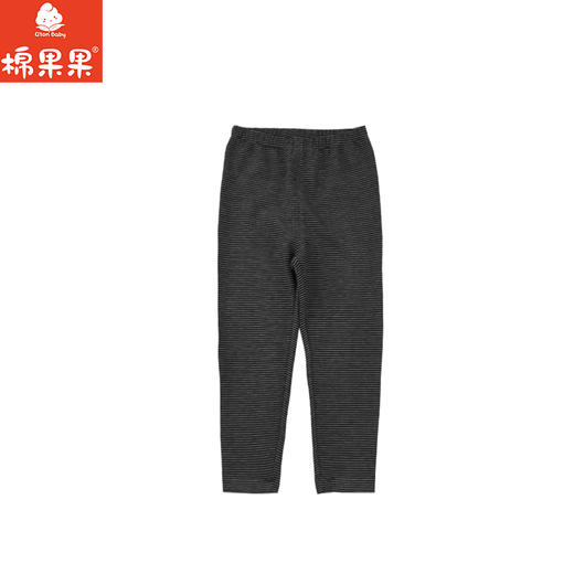 棉果果冬季新品条纹保暖打底100-130码保暖打底裤M401200425707 商品图0