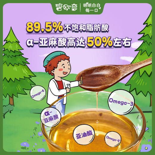 【19.9超级秒！】碧欧奇意大利进口150ml亚麻籽油单瓶装 商品图4