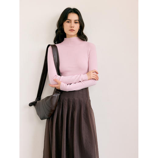 HeyDress可机洗细羊毛亲肤打底衫 商品图3