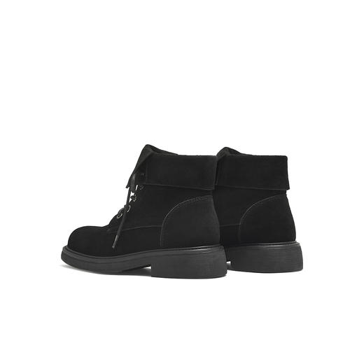 【云粉节】BF楼天美意英伦马丁靴25冬新款厚底翻盖工装短靴BL741DZ5吊牌价1159活动价639 商品图3