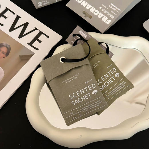 「两包装」卧室衣柜香氛包西田の凉子车内自然香味香薰囊袋清新除异味 商品图0