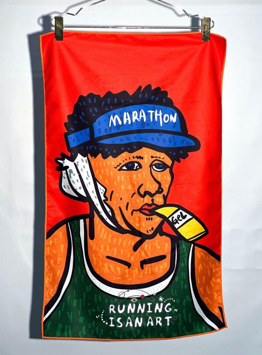 严素多功能双面快干毛巾,吸水,快干,小浴巾，汗巾 商品图7