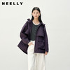 NEELLY纳俪商场同款秋季新款休闲通勤风衣女简约时尚工装短款外套N25083C01122 商品缩略图0