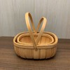 套二木片花边鸡蛋花篮 商品缩略图5