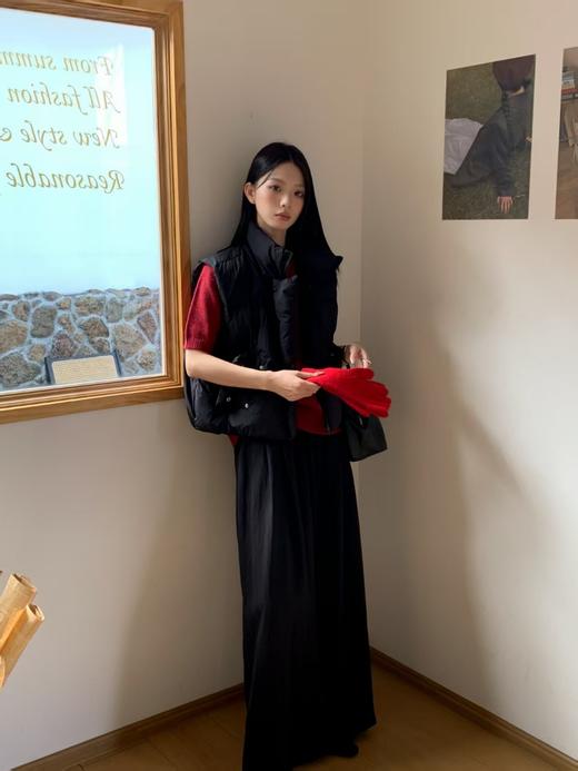 【YW】无忧购 秋冬短款时尚门襟收腰显瘦百搭立领韩版马甲羽绒外套6376（截单后3-5天发货） 商品图13