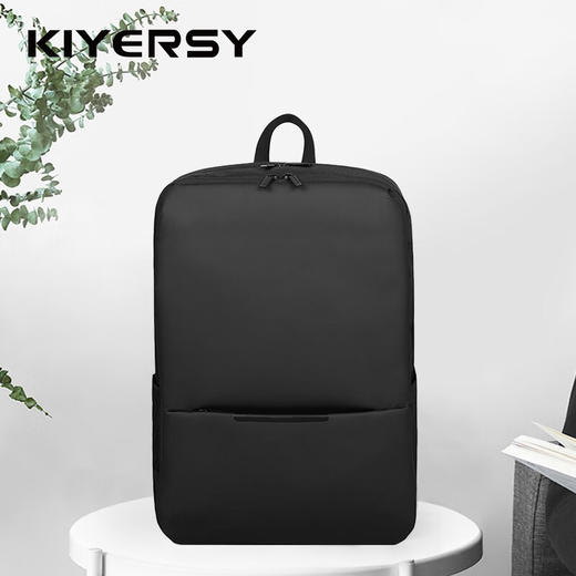 凯亚仕（KIYERSY）极简都市多功能双肩包KYS-B8905 黑色 商品图3