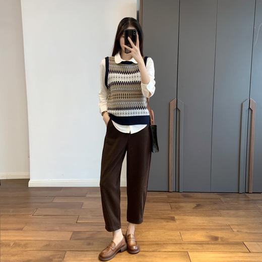 复古英伦风！2025复古开口笑一脚蹬厚底舒适真皮乐福鞋小皮鞋春秋款！ 商品图3