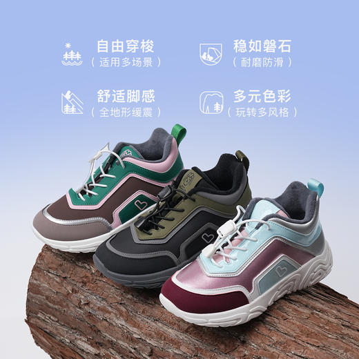 小蓝羊2025冬季新品儿童加绒运动鞋男女童户外防滑保暖靴子-探迹 商品图6