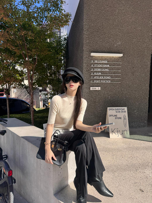 Read Nameless/适合小个子的黑色喇叭神裤 2025/9/18 商品图5