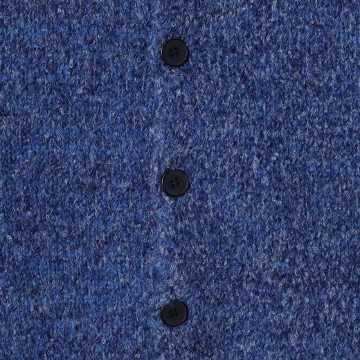 72579SDSA男士秋冬新款痞帅男装潮牌宽松撞色纽扣V领针织衫慵懒风毛衣 商品图3