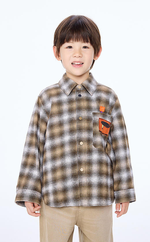 jnby  25年冬款   长袖衬衣  1P0212030 商品图7