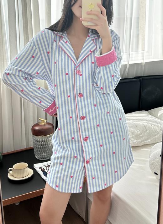 纯棉磨毛睡裙明星同款 商品图13