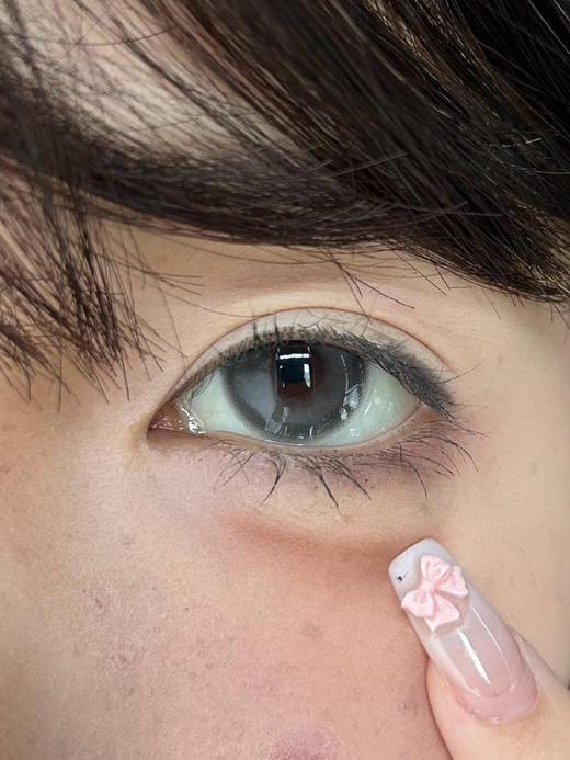 liliyacon半年抛 萤火虫光/碳烤红薯/零度空气/凌霄云雾/一颗琥珀 14.5mm 棕蓝灰 商品图4