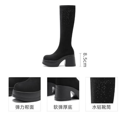 【云粉节】【9折】BF楼诺贝达25年时尚冬靴RA254501吊牌价2280 商品图2