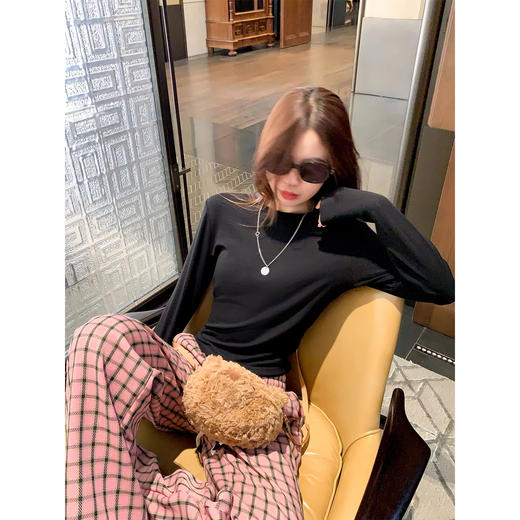 <曾小咸推荐>韩系长袖T恤打底衫 商品图2