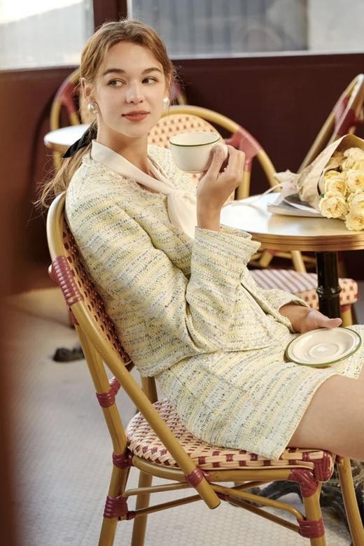 香影 小香风法式外套短款套装 16680 商品图2