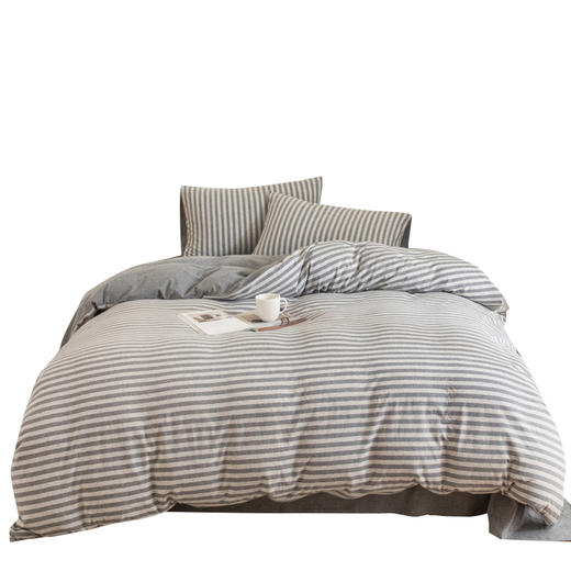 無印良品全棉针织棉四件套--漫步旅行 商品图0