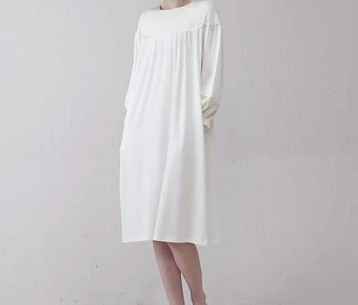 【双皮奶丝】SCHIESSER德国舒雅女士莫代尔氨纶长袖连衣裙家居裙 年轻 时尚 质感 31/25713D 商品图1