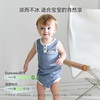 Domiamia 男宝宝针织背心前中开包屁衣（凉感）夏季新生儿竹纤维凉感连体衣 商品缩略图1